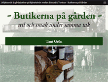 Tablet Screenshot of butikernapagarden.se